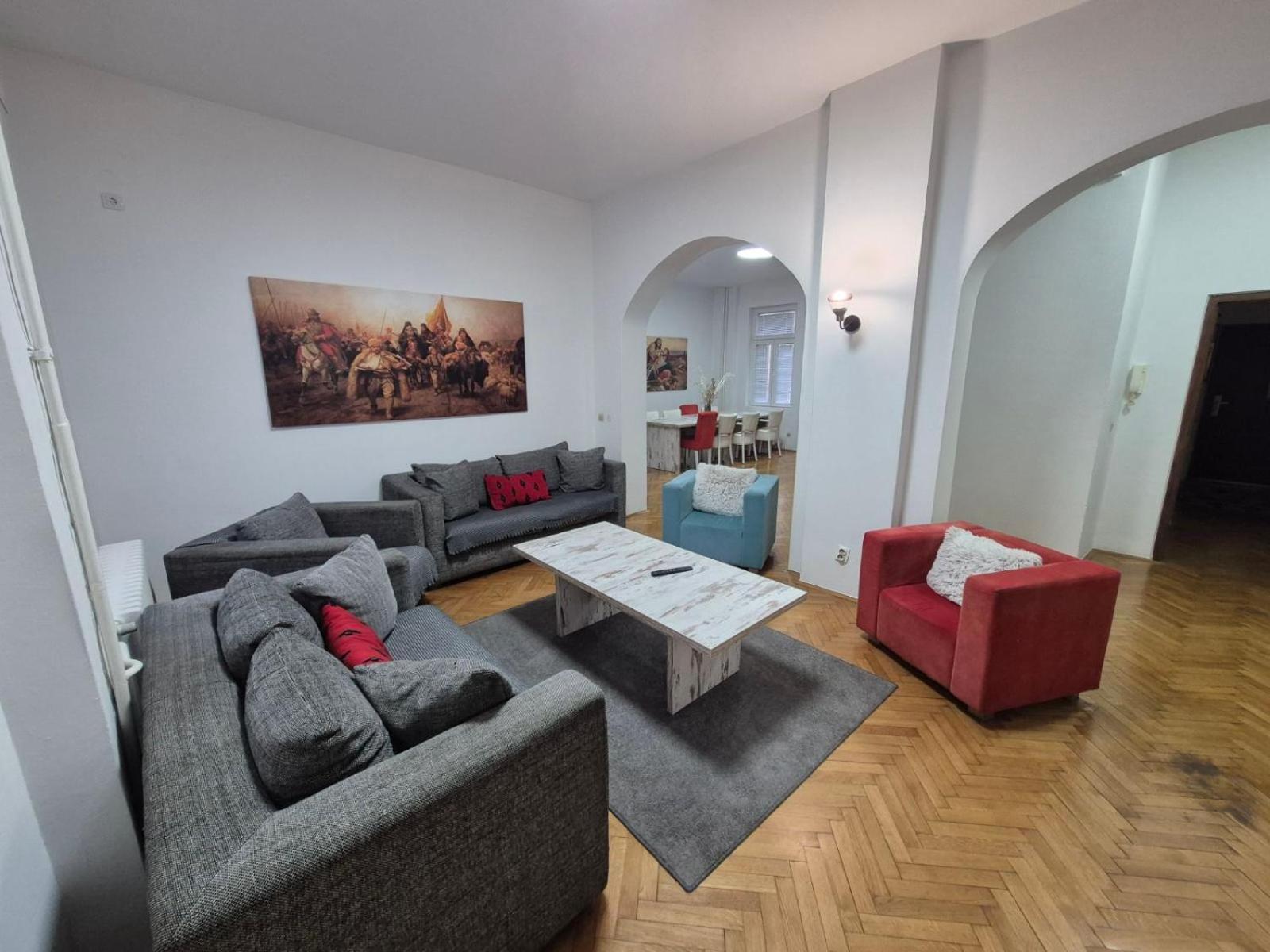 Authentic Belgrade Centre Apartments For Large Groups, Republic Square - Up To 47 People In 5 Apartments Pokoj fotografie